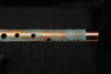 Low D Copper Flute #LDC0001 in Jeweled Relic