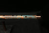Low D Copper Flute #LDC0003 in Turquoise Reef