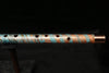Low D Copper Flute #LDC0006 in Ocean Helix