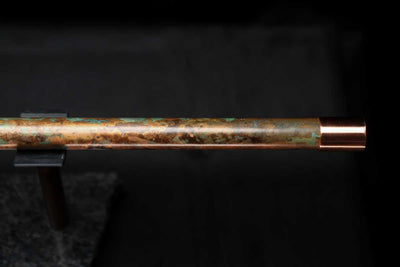 Low D Copper Flute #LDC0019 in Copper Desert