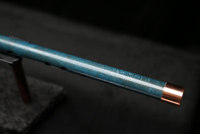 Low C Copper Flute #0113 in Dark Ocean Tide