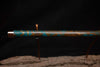 Lullaby Edition Copper Flute #LE0011 in Turquoise Waves