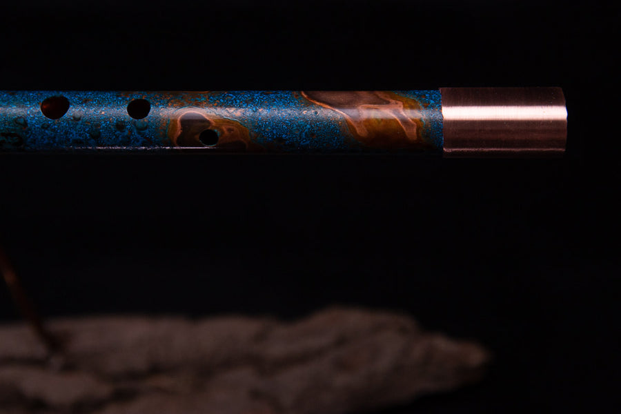 Copper Flute #0043 in Fire & Ice | Low C