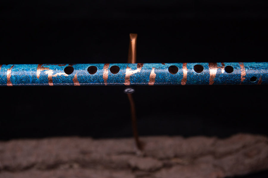 Copper Flute #GR0009 in Gilded Relic | Low C