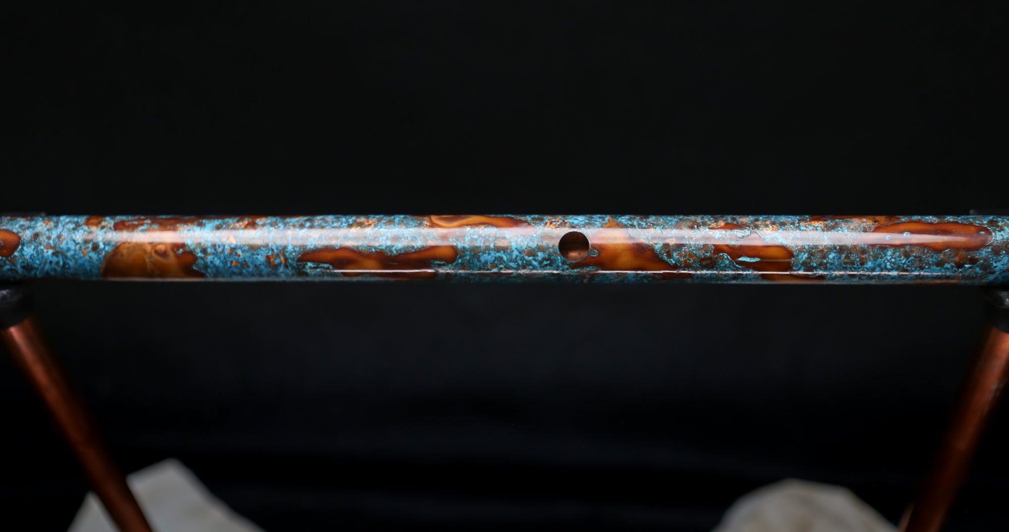 Copper Flute #0076 in Arctic Burl | Low C