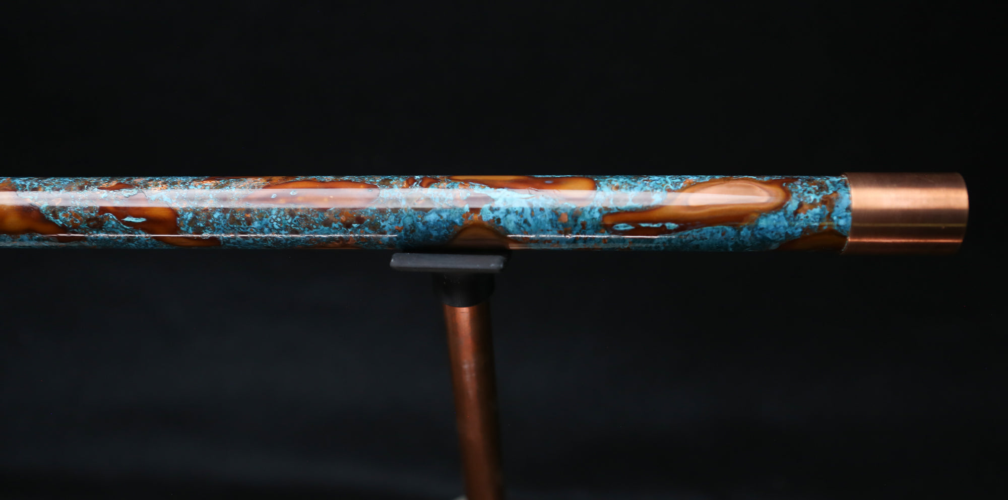 Copper Flute #0076 in Arctic Burl | Low C