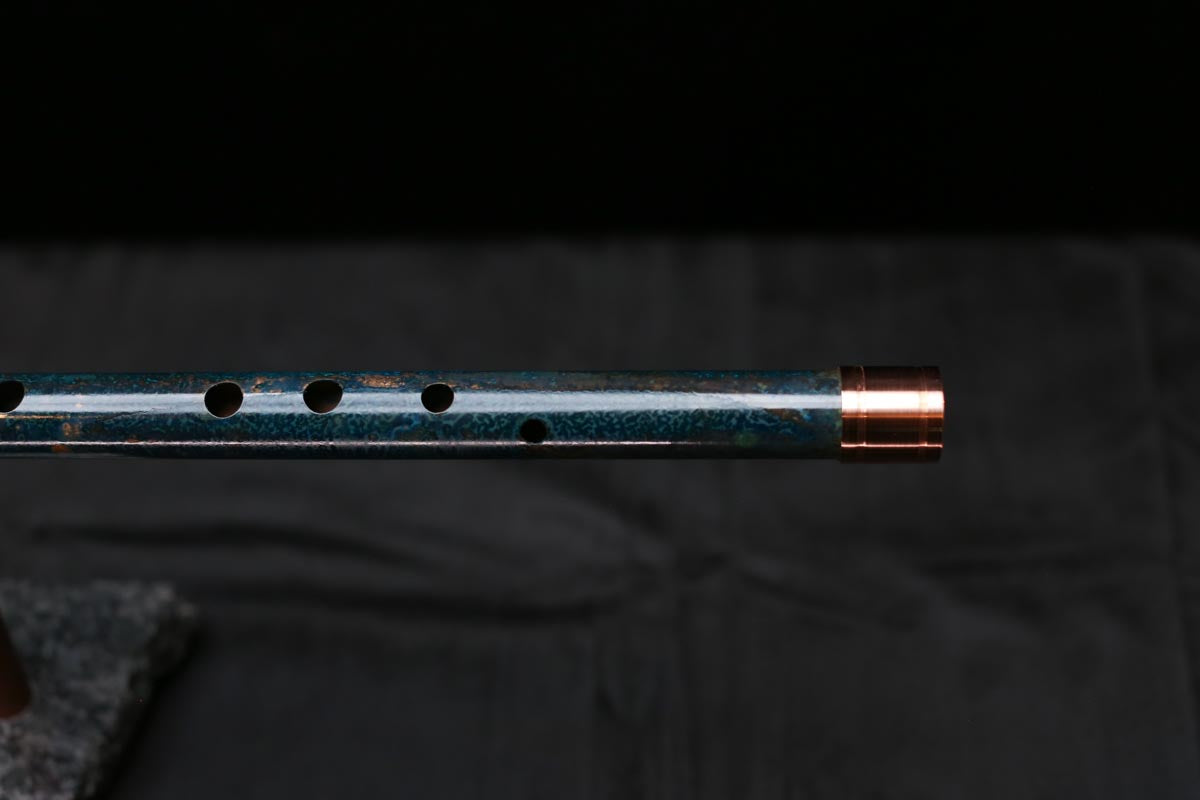 Copper Flute #0087 in Arctic Burl | Low C