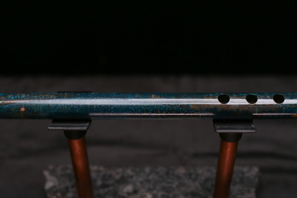 Copper Flute #0087 in Arctic Burl | Low C