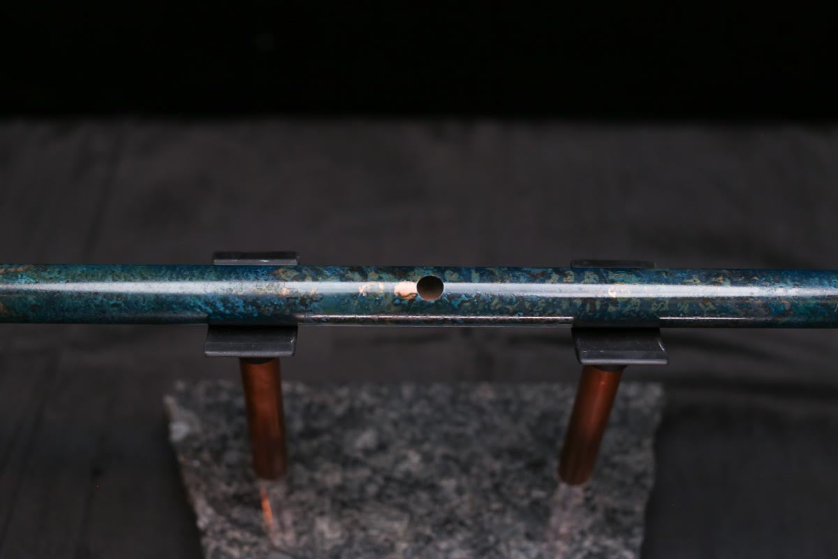 Copper Flute #0087 in Arctic Burl | Low C