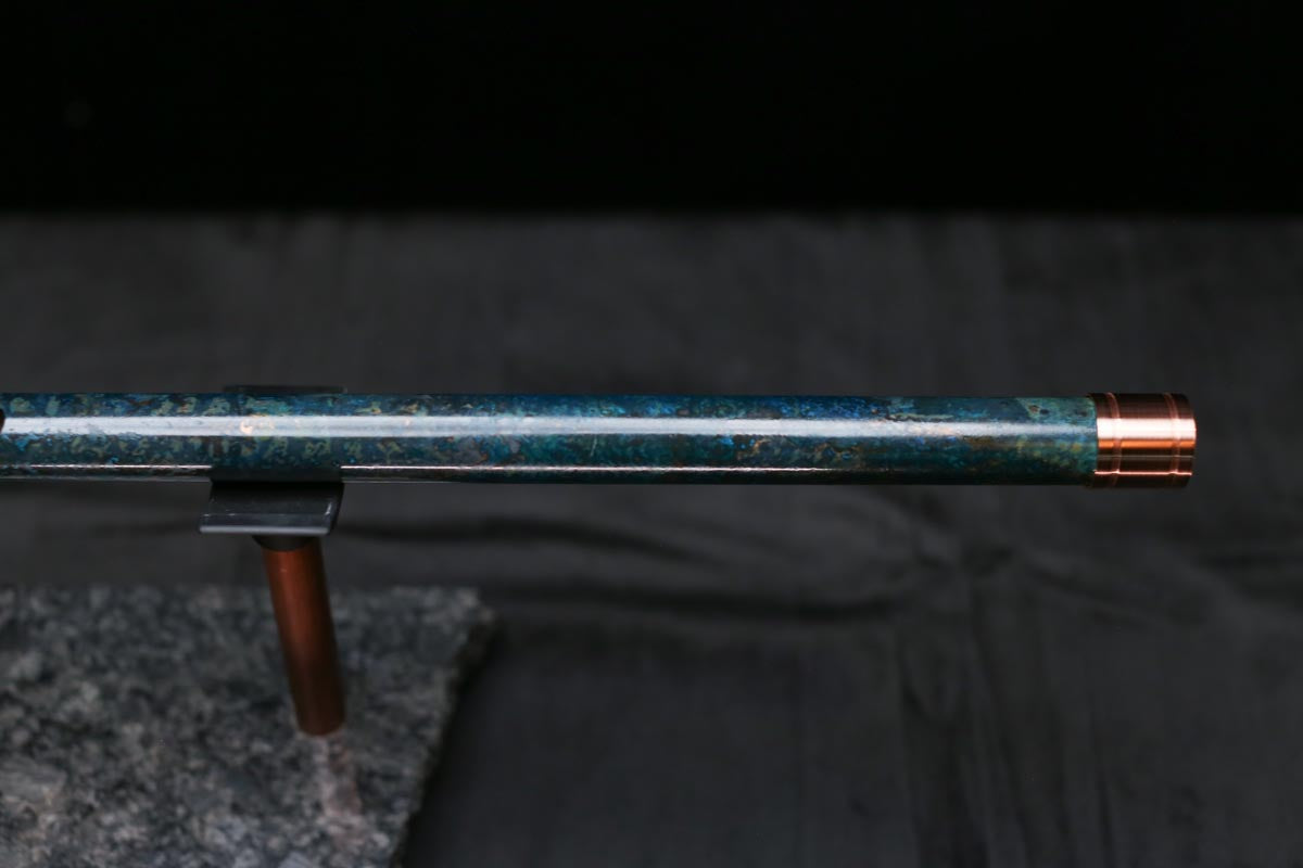 Copper Flute #0087 in Arctic Burl | Low C