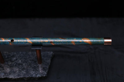 Copper Flute #0090 in Vendant Burl | Low C