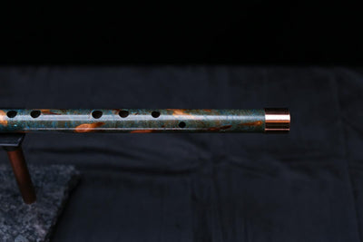 Copper Flute #0091 in Vendant Burl | Low C