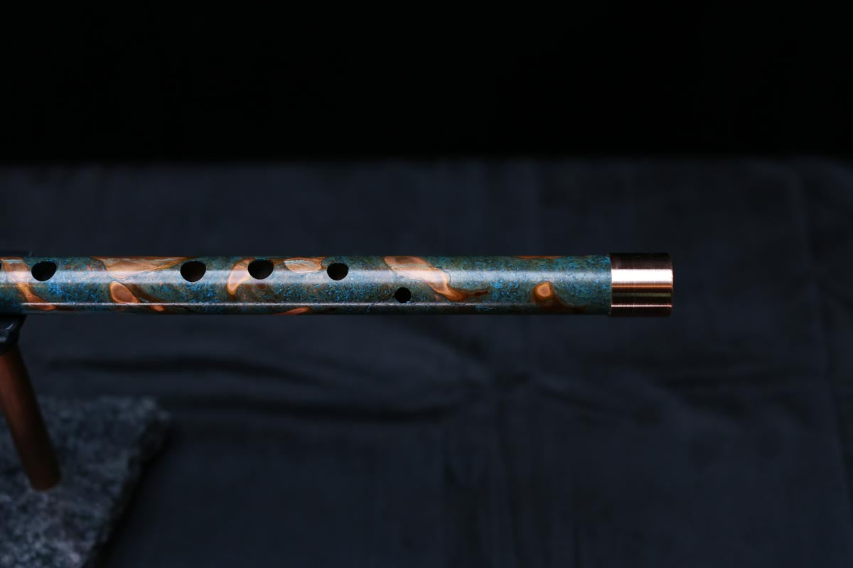 Copper Flute #0092 in Vendant Burl | Low C