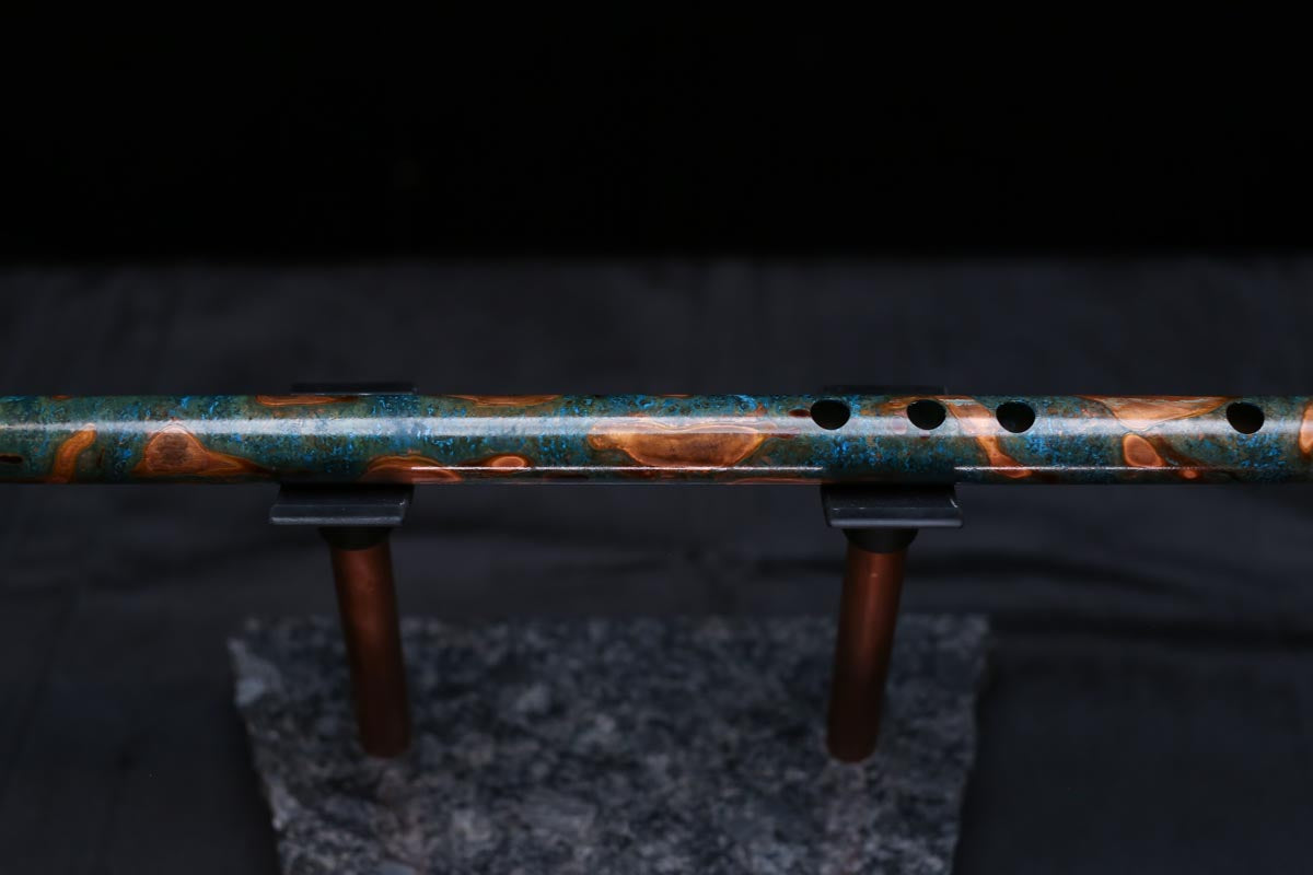 Copper Flute #0092 in Vendant Burl | Low C