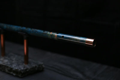 Copper Flute #0093 in Ocean Storm | Low C