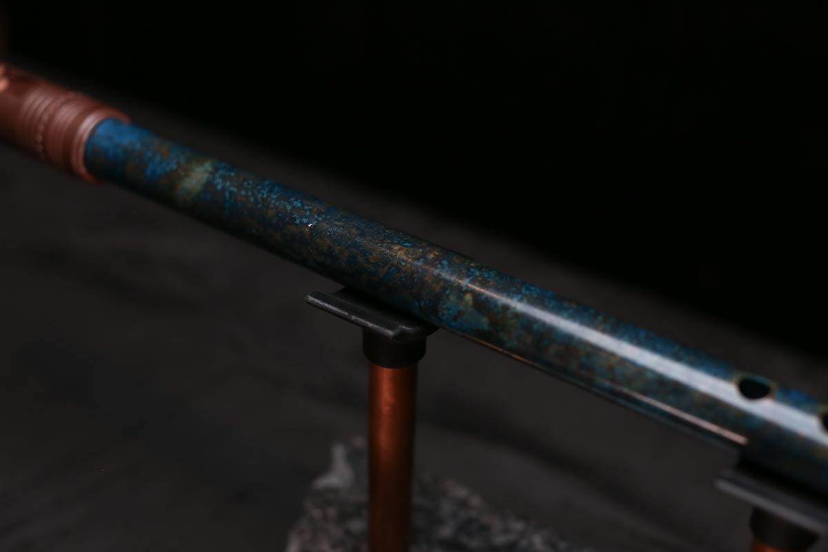 Copper Flute #0093 in Ocean Storm | Low C
