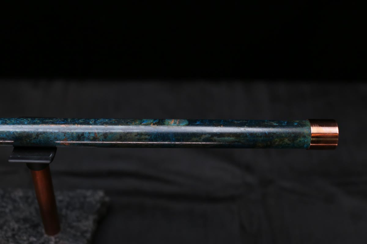 Copper Flute #0093 in Ocean Storm | Low C