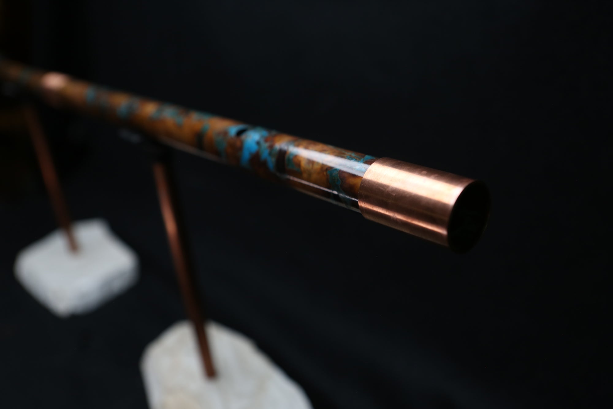 Copper Flute #BF0026 in Woodland Whisper  | Bass F