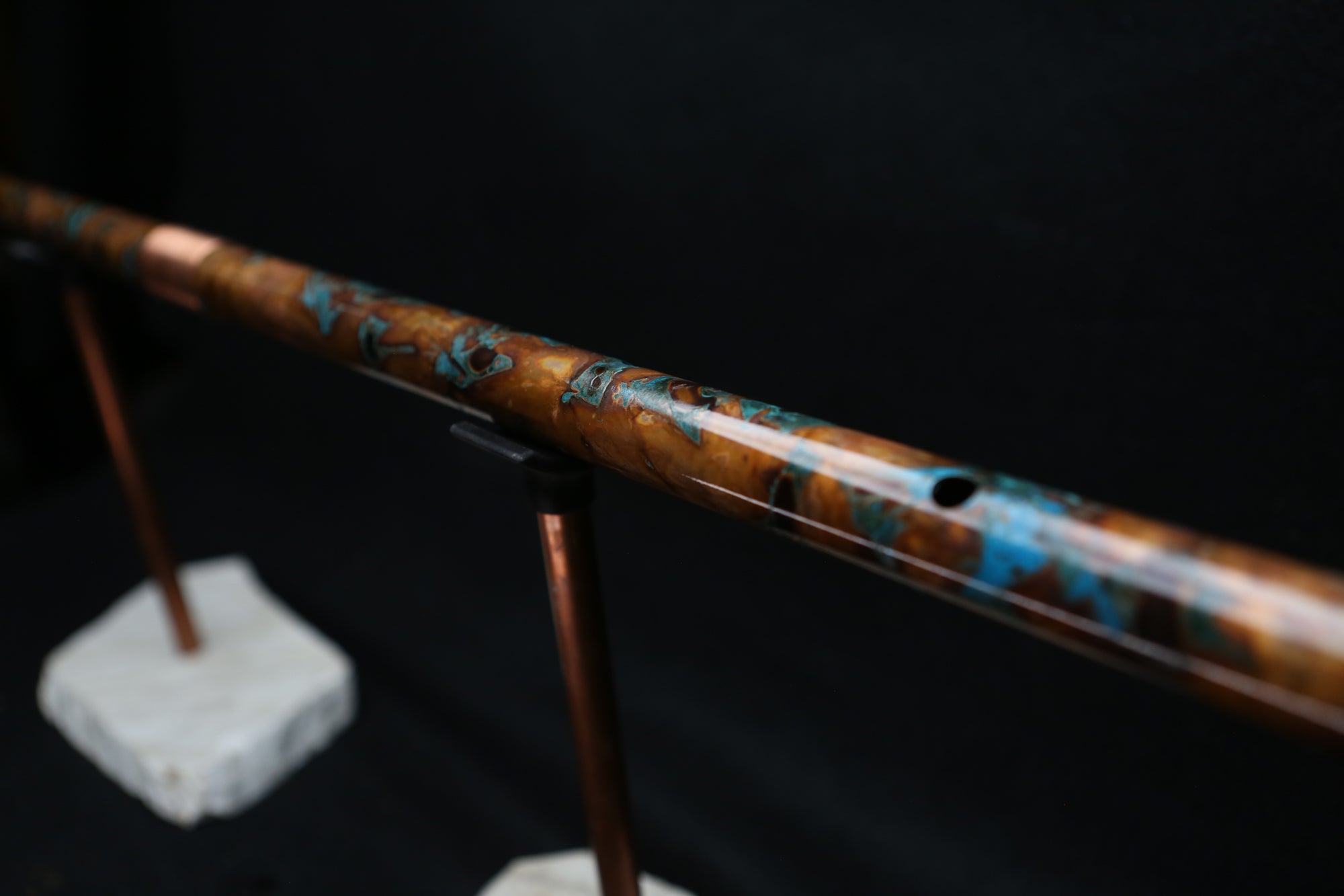 Copper Flute #BF0026 in Woodland Whisper  | Bass F