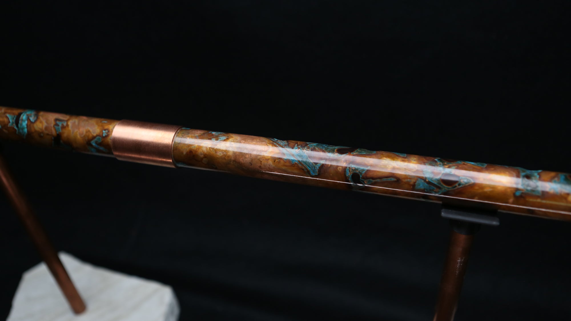 Copper Flute #BF0026 in Woodland Whisper  | Bass F