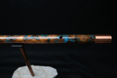 Copper Flute #BF0026 in Woodland Whisper  | Bass F