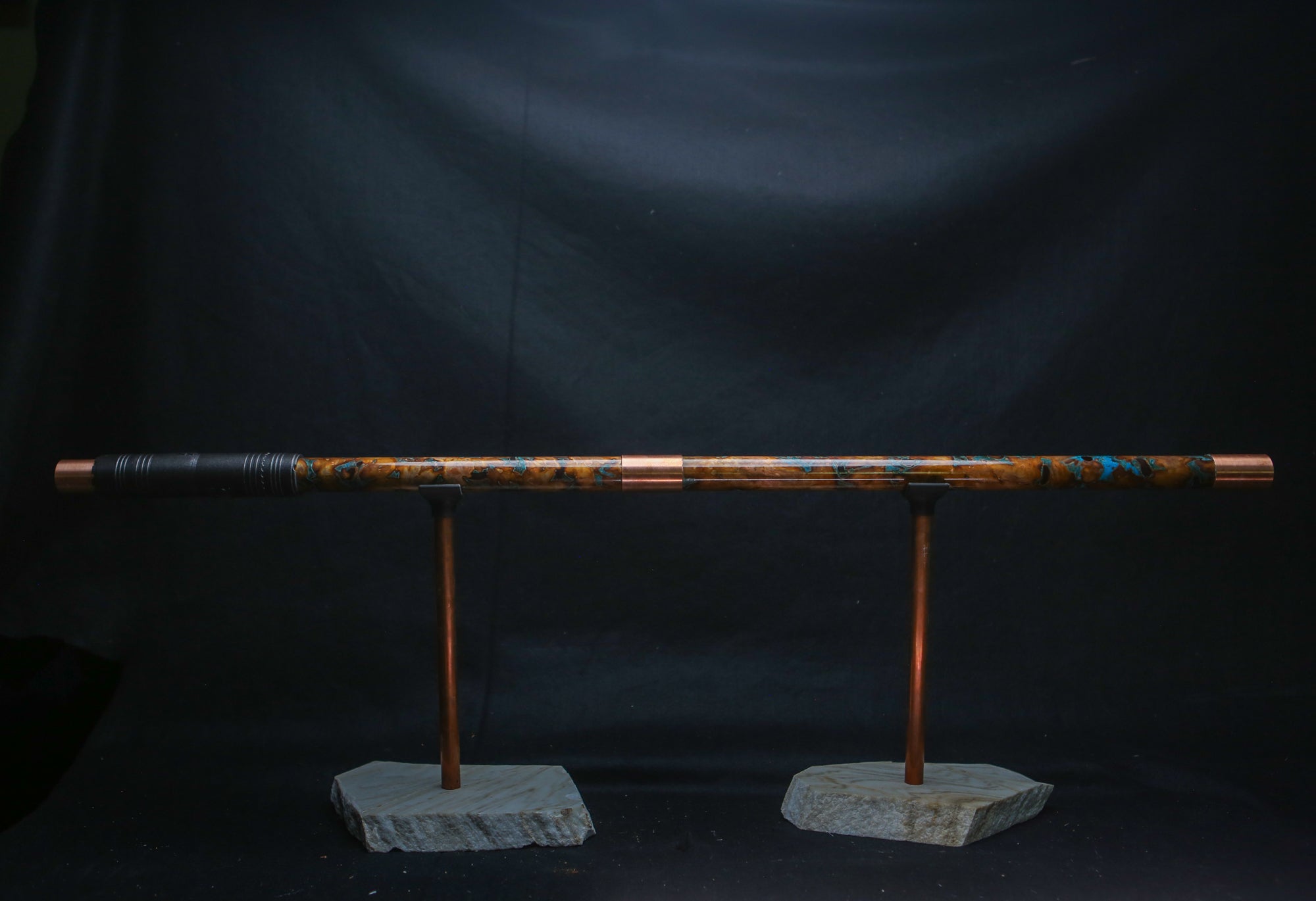 Copper Flute #BF0026 in Woodland Whisper  | Bass F