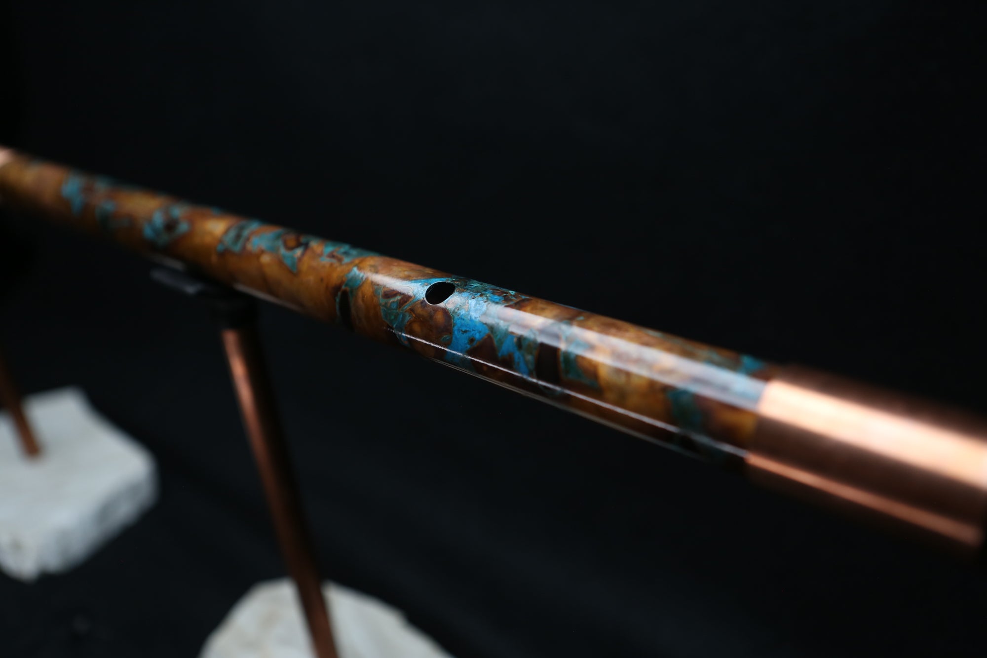 Copper Flute #BF0026 in Woodland Whisper  | Bass F