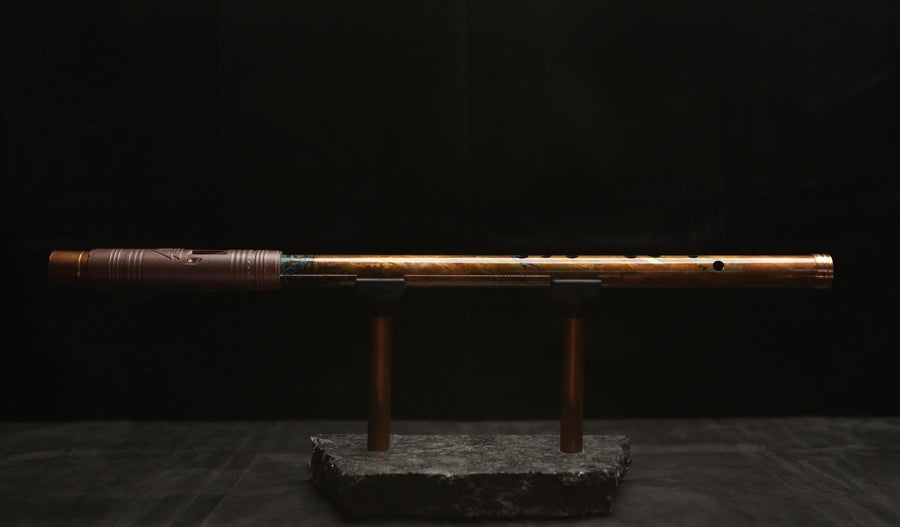 Copper Flute #LE0048 in Marbled Copper | Lullaby Edition