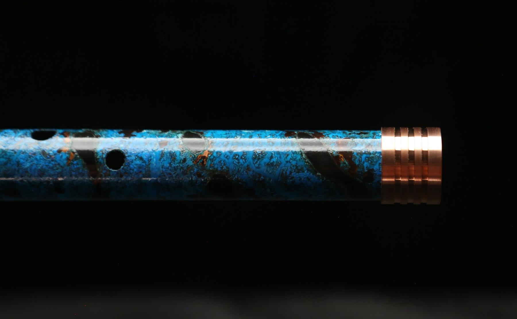 Copper Flute #0101 in Arctic Tundra | Low C