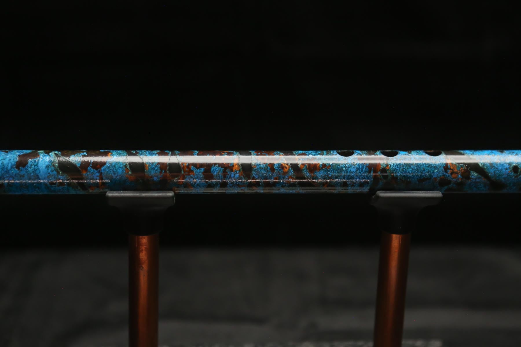 Copper Flute #0101 in Arctic Tundra | Low C