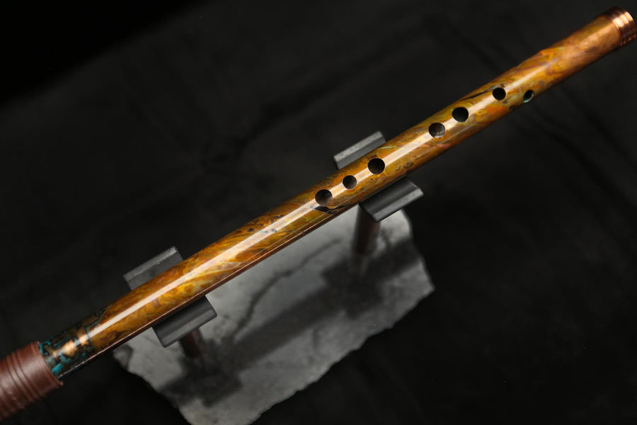 Copper Flute #LE0048 in Marbled Copper | Lullaby Edition