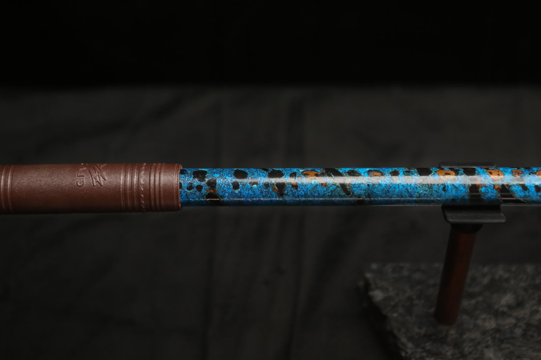 Copper Flute #0101 in Arctic Tundra | Low C