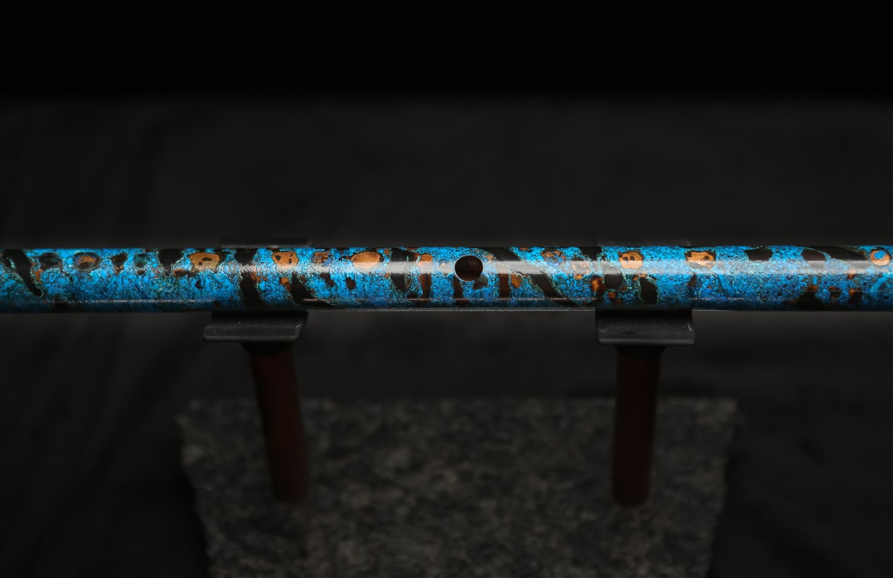 Copper Flute #0101 in Arctic Tundra | Low C