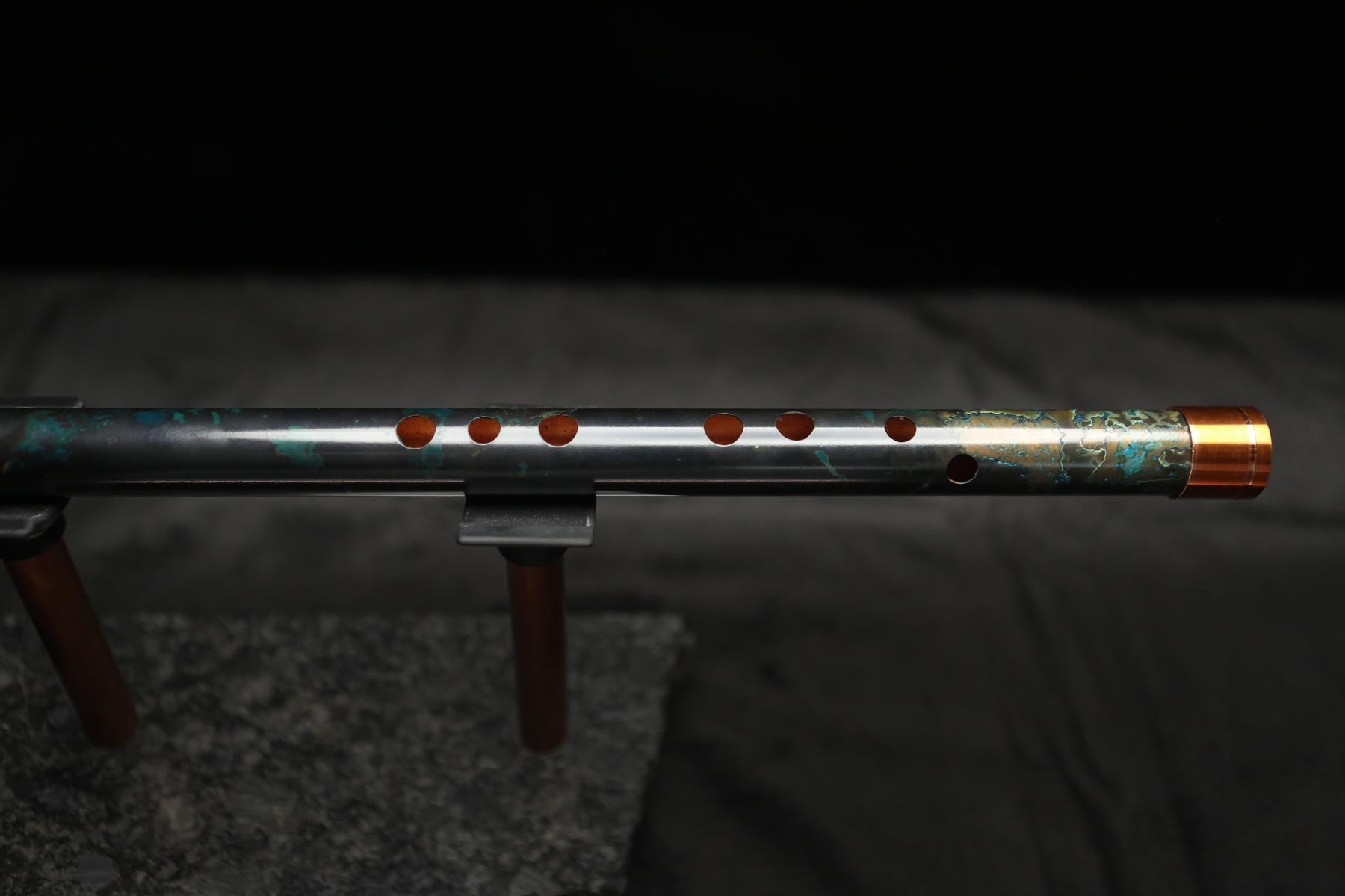 Copper Flute #LE0053 in Dark Ocean | Lullaby Edition