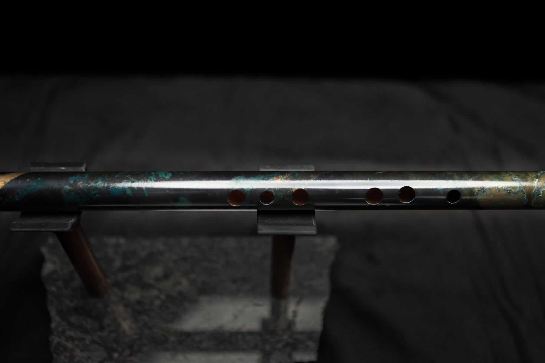 Copper Flute #LE0053 in Dark Ocean | Lullaby Edition