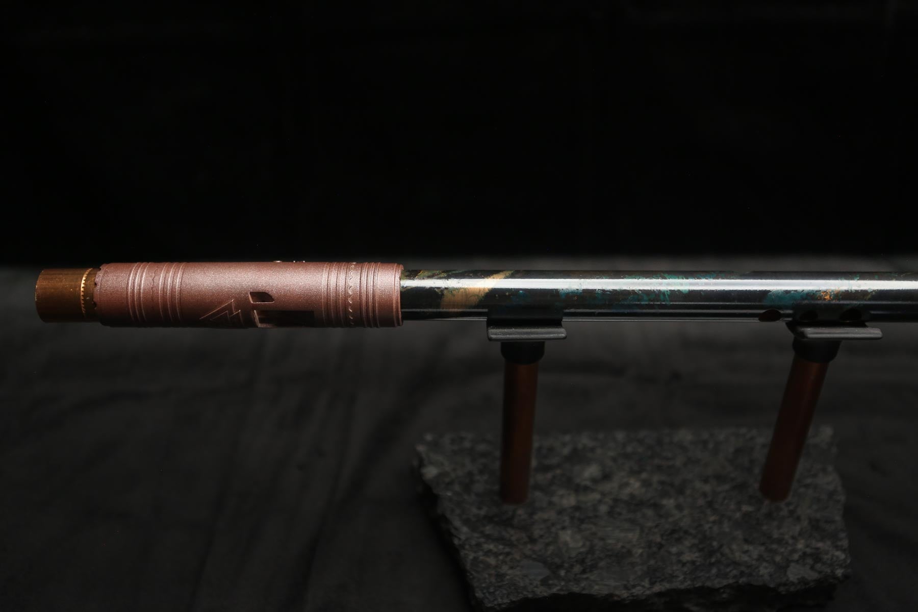 Copper Flute #LE0053 in Dark Ocean | Lullaby Edition