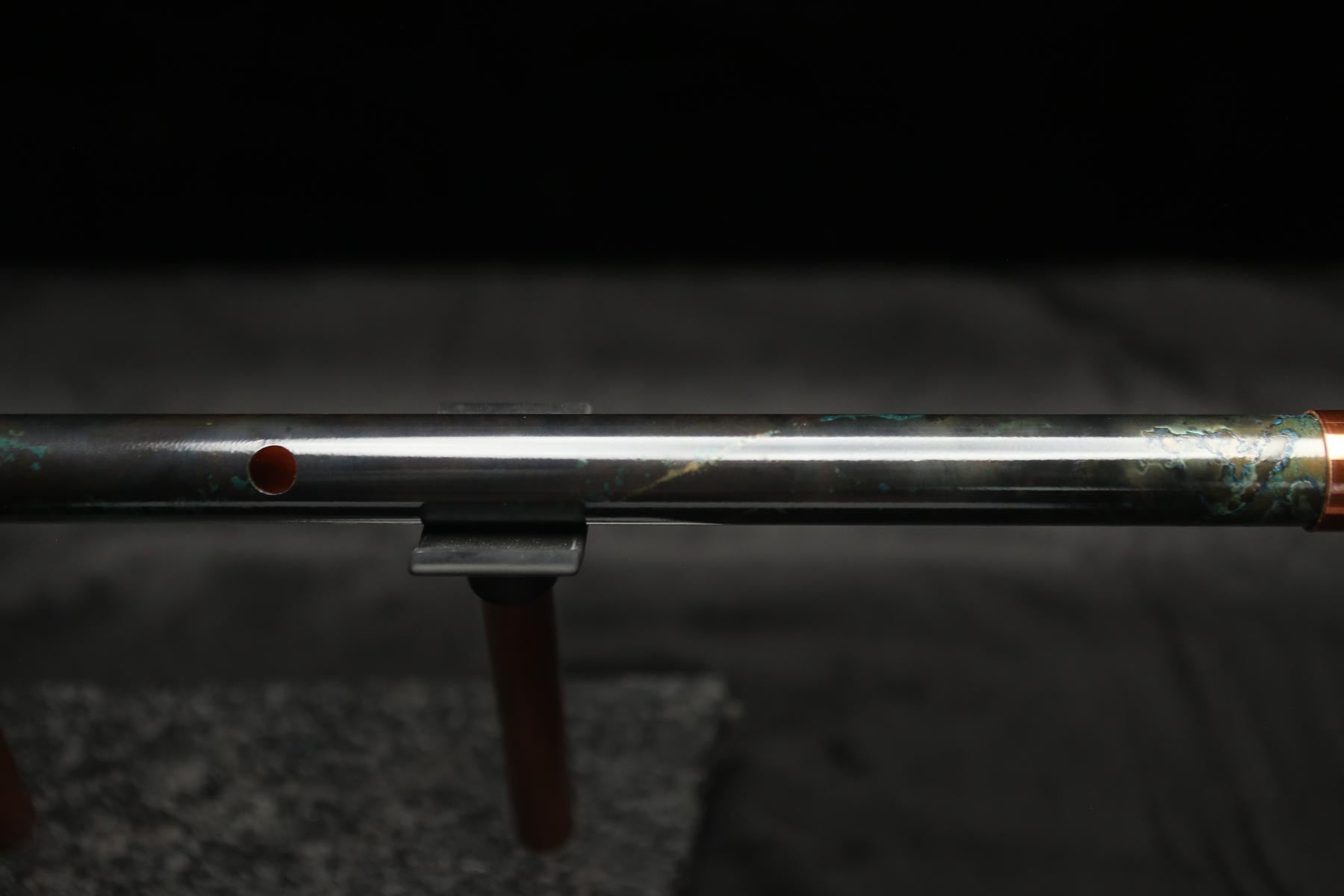 Copper Flute #LE0053 in Dark Ocean | Lullaby Edition
