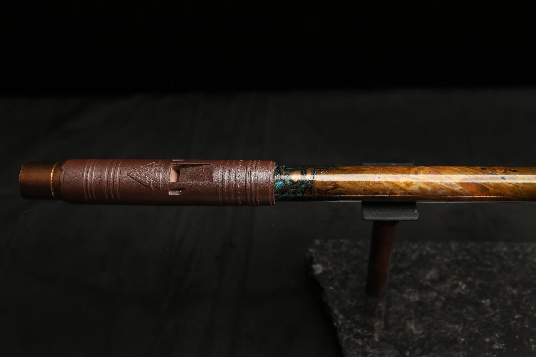Copper Flute #LE0048 in Marbled Copper | Lullaby Edition