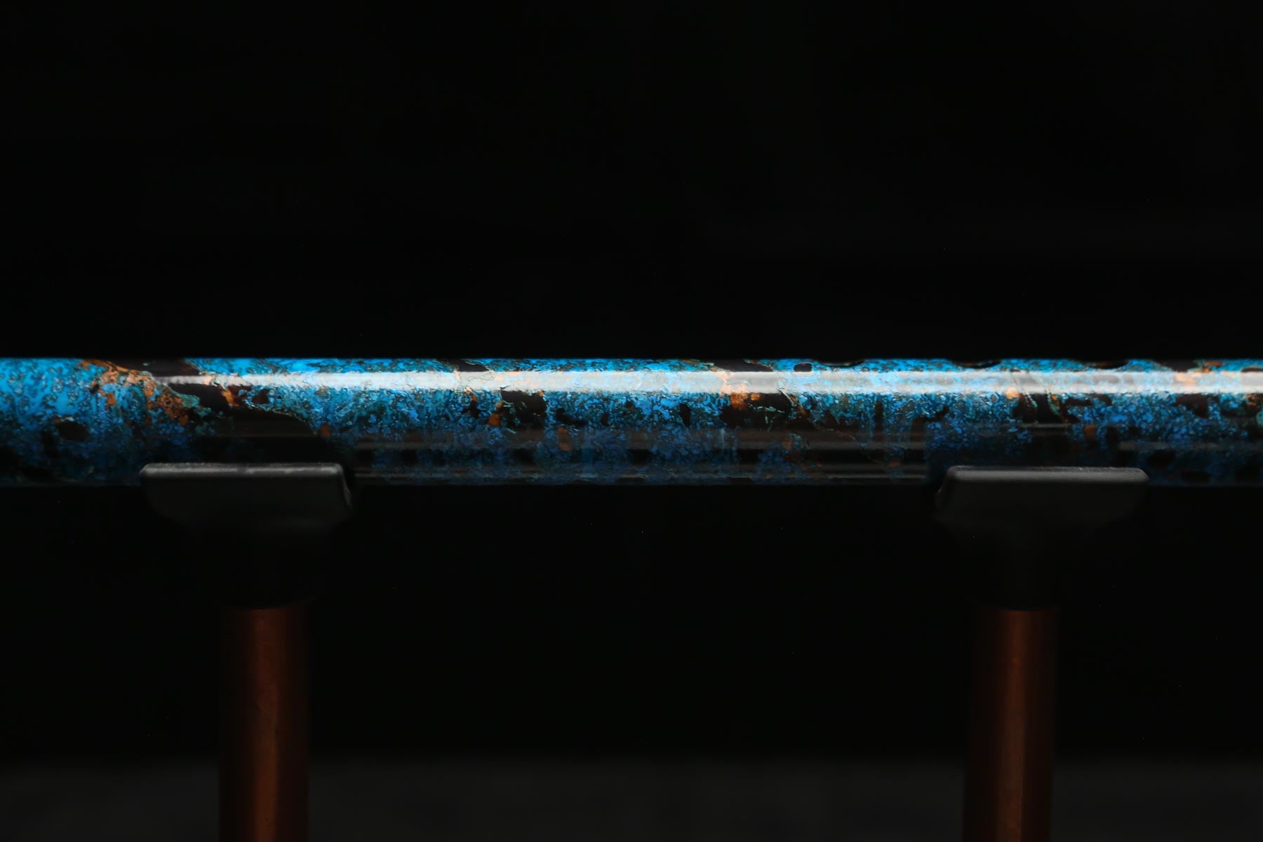 Copper Flute #0104 in Arctic Tundra Spiral | Low C