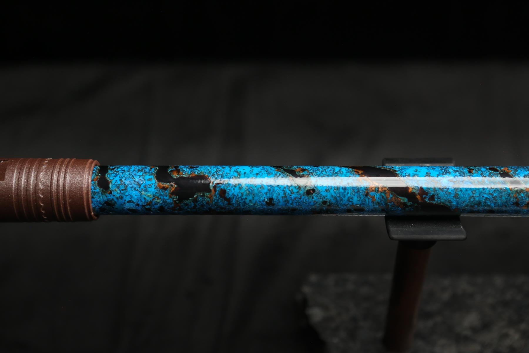 Copper Flute #0104 in Arctic Tundra Spiral | Low C