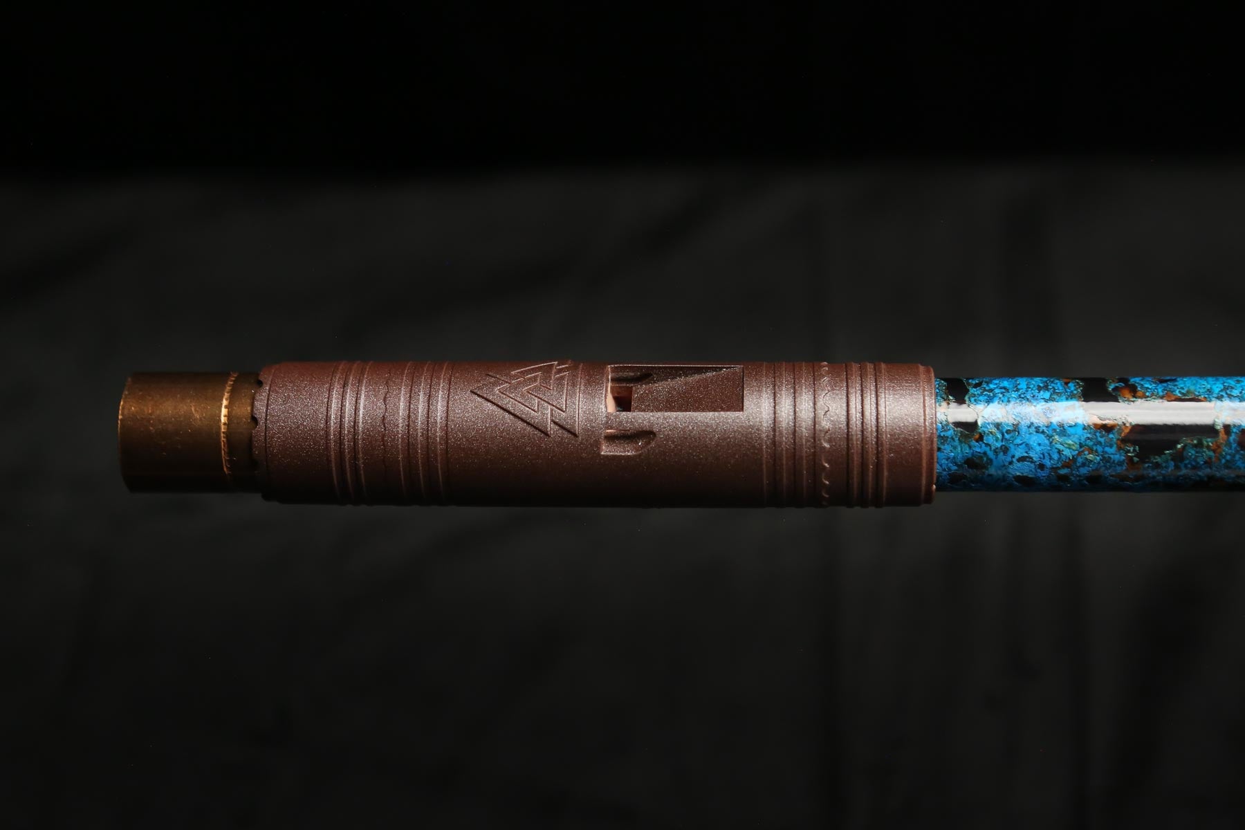 Copper Flute #0104 in Arctic Tundra Spiral | Low C