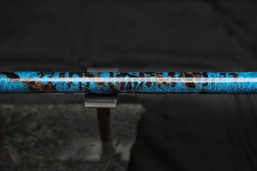 Copper Flute #0104 in Arctic Tundra Spiral | Low C