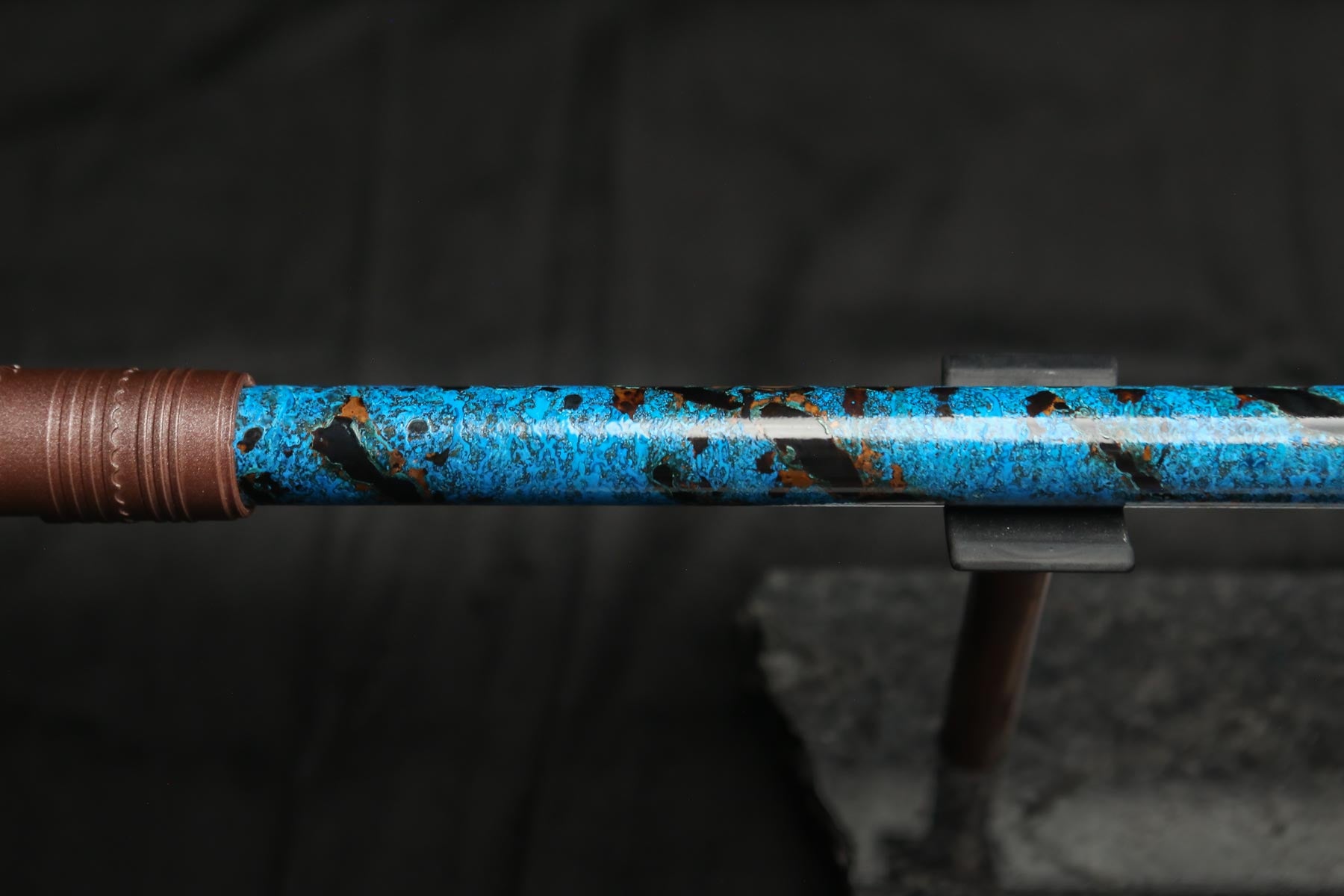 Copper Flute #0104 in Arctic Tundra Spiral | Low C