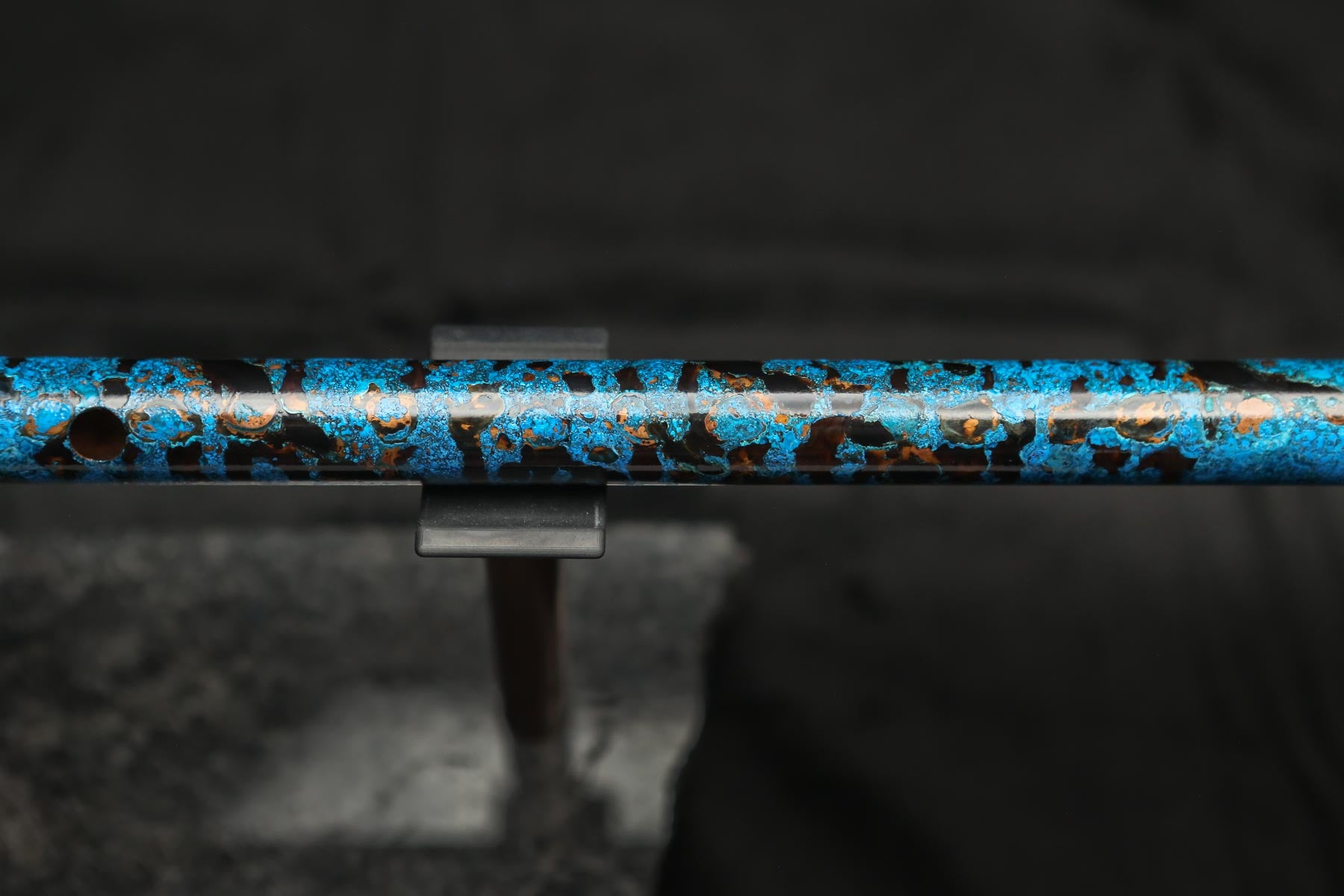 Copper Flute #0104 in Arctic Tundra Spiral | Low C