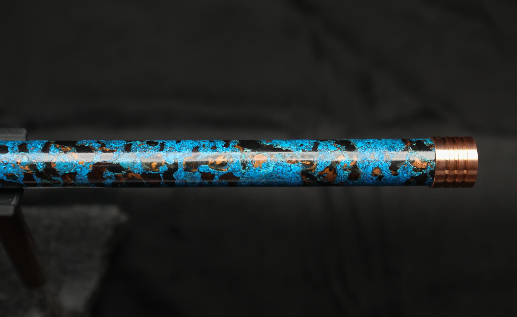 Copper Flute #0104 in Arctic Tundra Spiral | Low C