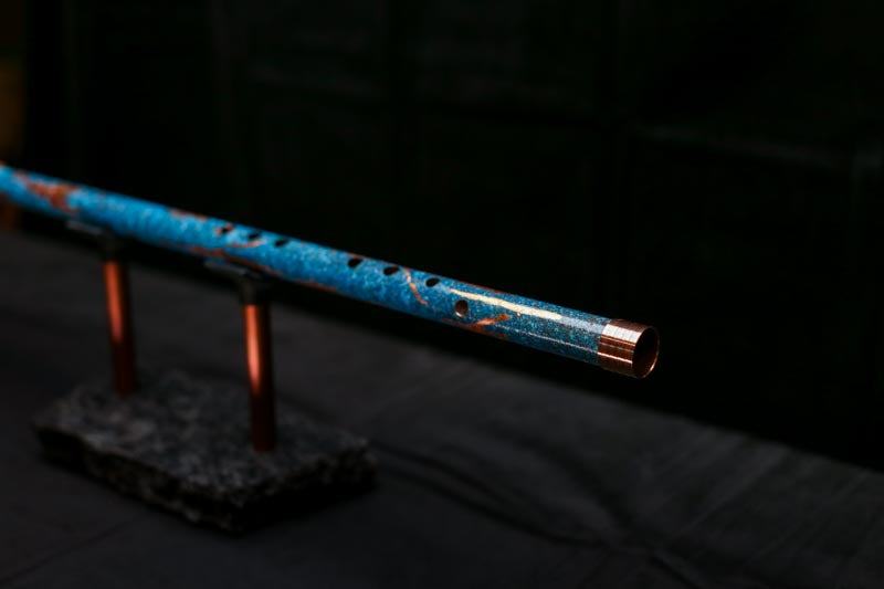 Low C Copper Flute #GR0019 in Gilded Relic