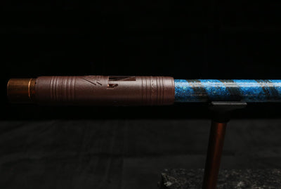 Copper Flute #LE0050 in Azure Spiral | Lullaby Edition