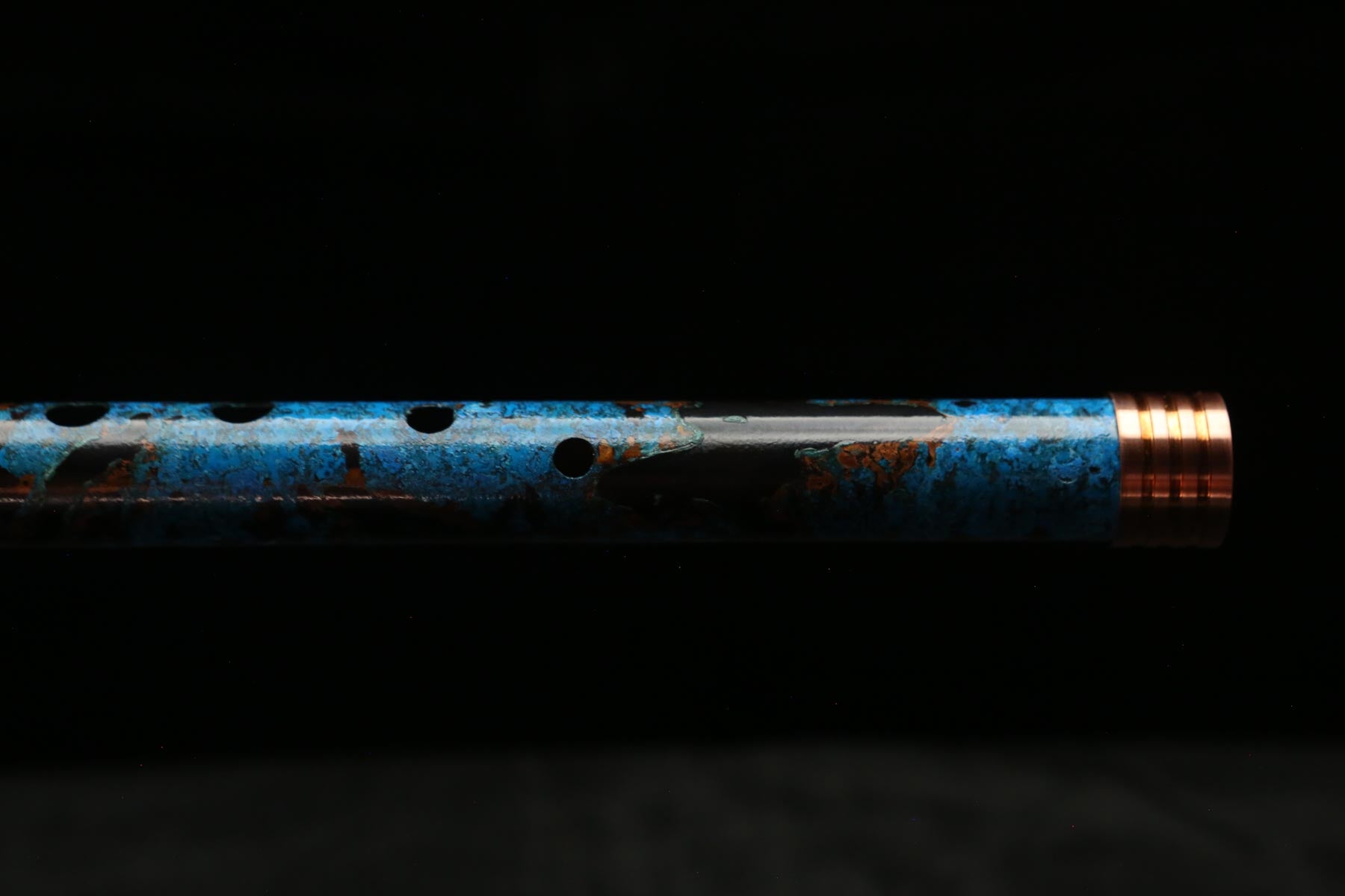 Copper Flute #0094 in Arctic Tundra | Low C