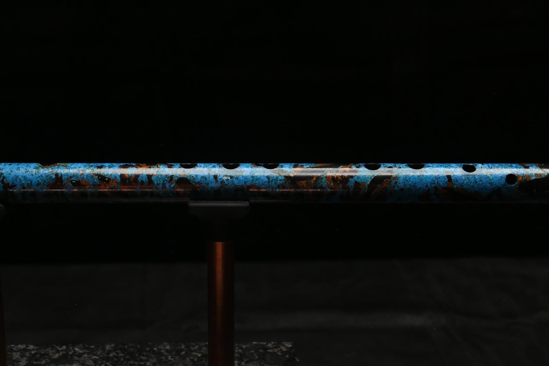 Copper Flute #0094 in Arctic Tundra | Low C