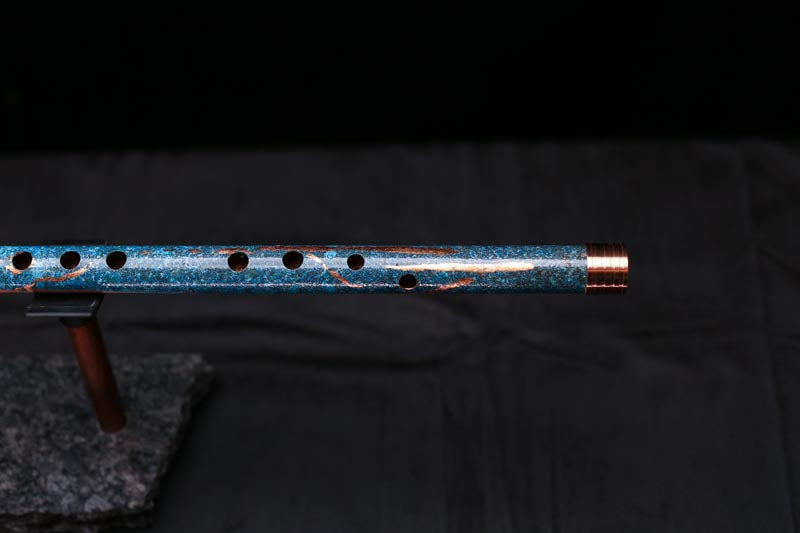 Low C Copper Flute #GR0019 in Gilded Relic